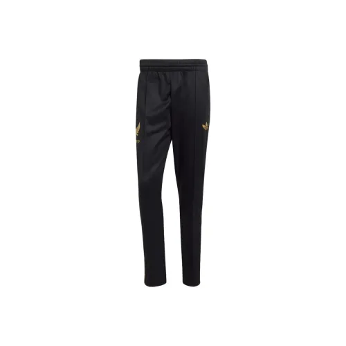 Adidas Originals Mexico Gold Track Pants Вязаные Спортивные Брюки Мужские Черные