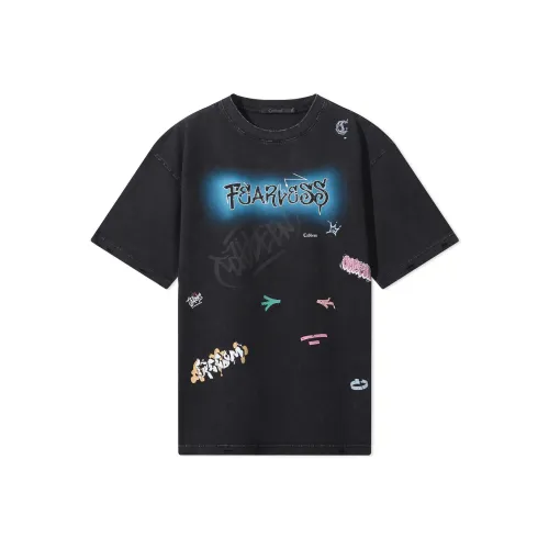 Cabbeen T-Shirt Мужской Угольный Черный 01