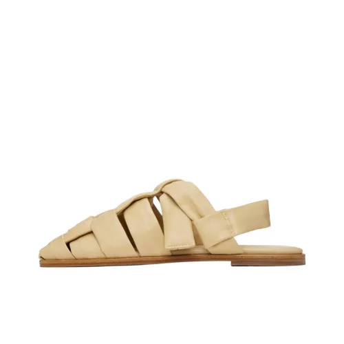 Hereu Домашние тапочки женские бежевые