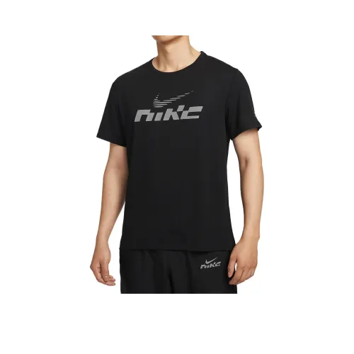Nike Miler Flash T-Shirt Мужской Черный