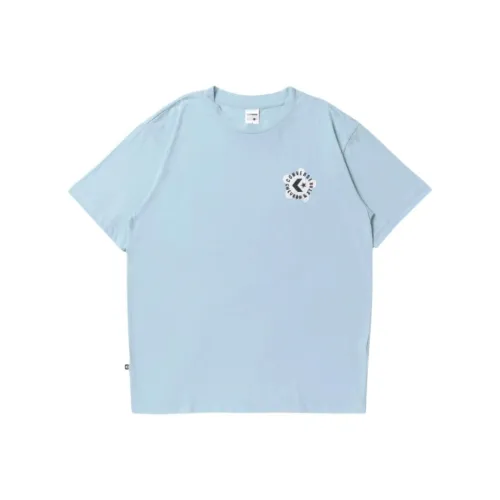 Конверс Tee CV Цветочный дизайн GRAHPIC T Рубашка Мужская Зимняя Синяя