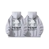 2 шт. Флисовая подкладка (Светоотражающий цветочный серый + Светоотражающий вересковый серый)