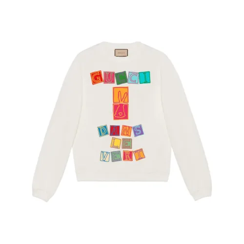 GUCCI Китайский Новый Год FW22 Толстовка Мужской Айвори