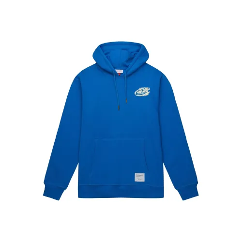 MITCHELL NESS Branded M N Essential Graphic Logo Hoodie Hoodie Men's Blue