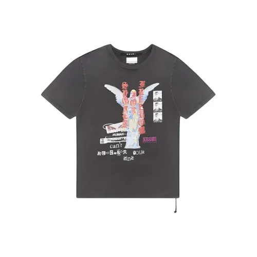 Ksubi SOUR Черная Мужская T-Рубашка