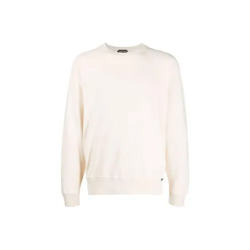 TOM FORD Айвори Мужские Свитшоты