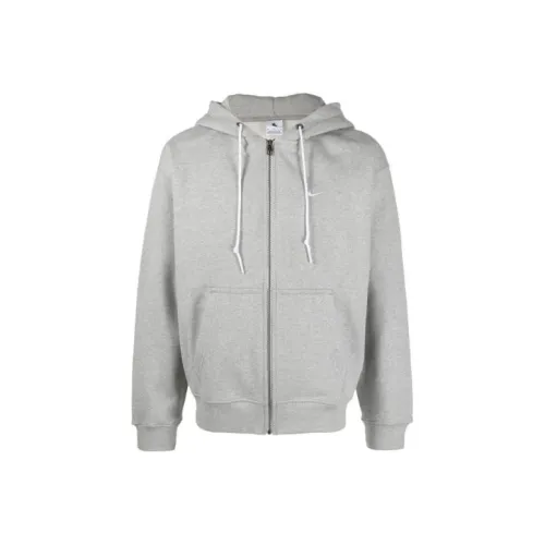 Nike Solo Swoosh Толстовка Мужской Светло-Серый