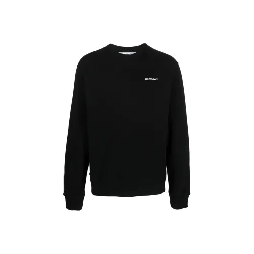 Off Белый Черный Мужские Толстовки