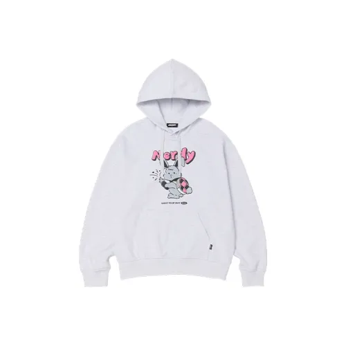 Nerdy Прохладный Белый Унисекс Свитшоты