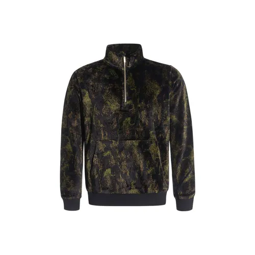 LIU·JO UOMO Толстовка Мужской Черный Зеленый