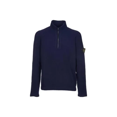 Stone Island Морской Синий Мужские Свитшоты