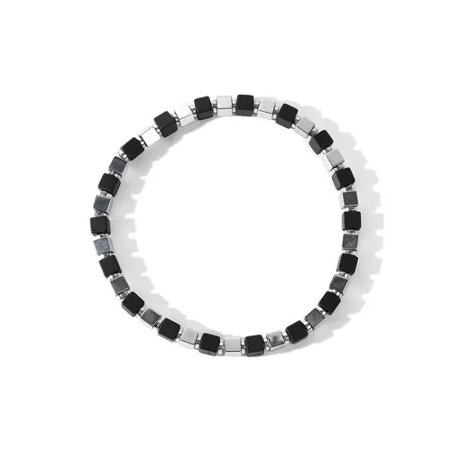 CIROCCO Нержавеющая сталь Гематитовые браслеты Мужской