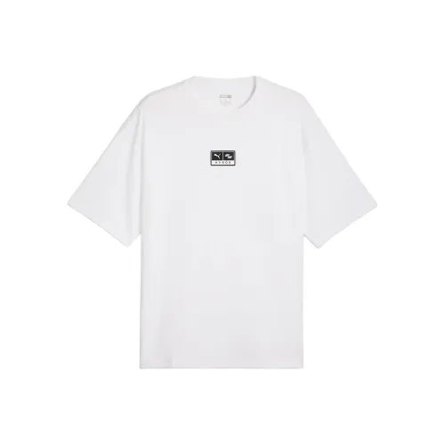 PUMA HYROXgraphic T Рубашка Мужская Белая