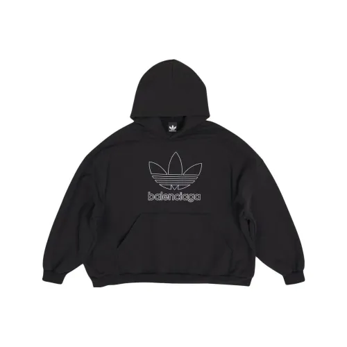 Balenciaga Свитшот Свободного кроя Унисекс Черный