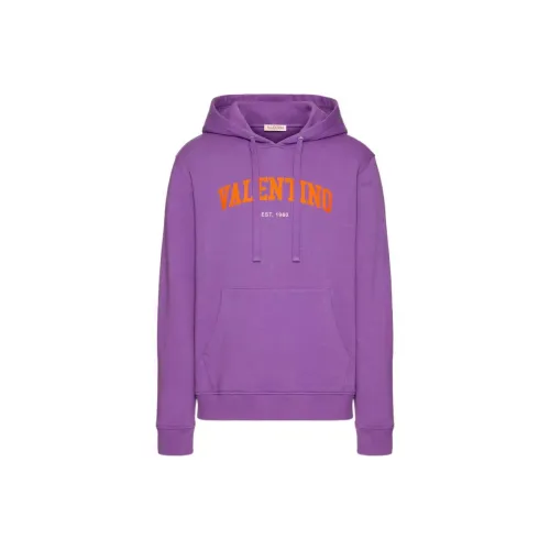 Valentino Surfaces Spring 2023 Men Hoodie Men's Purple