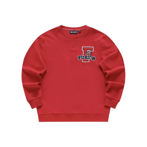 FILA FUSION Культура Толстовка Мужской Ирландский Красный