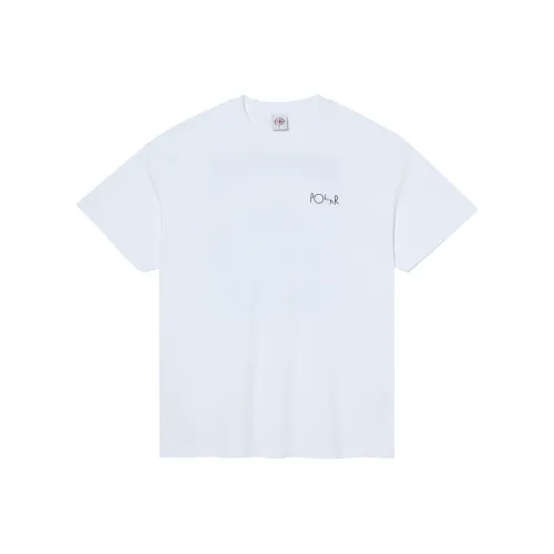 POLAR SKATE CO Белая унисекс футболка