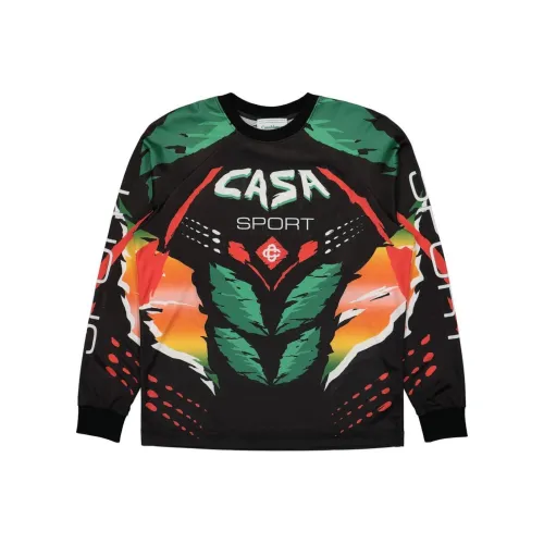 CASABLANCA Черные Мужские T-рубашки