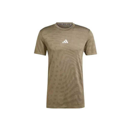 Adidas T-Shirt Мужская Темная Тень Оливковый
