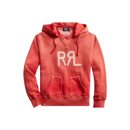 Double RL Red Men's Sweatshirts Double RL Красный Мужской Свитшот