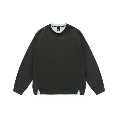 LOMBT Осенний Минималистичный Structural Mock Двухкомпонентный Свитшот Унисекс