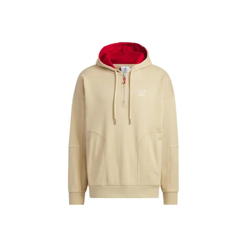 adidas originals Miffy Collaboration Series Хаки Коричневый Мужские Свитшоты