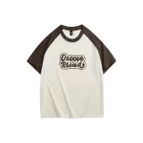 Коричневый и абрикос