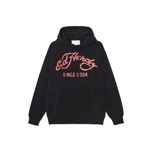 Ed Hardy Черные Мужские Свитшоты