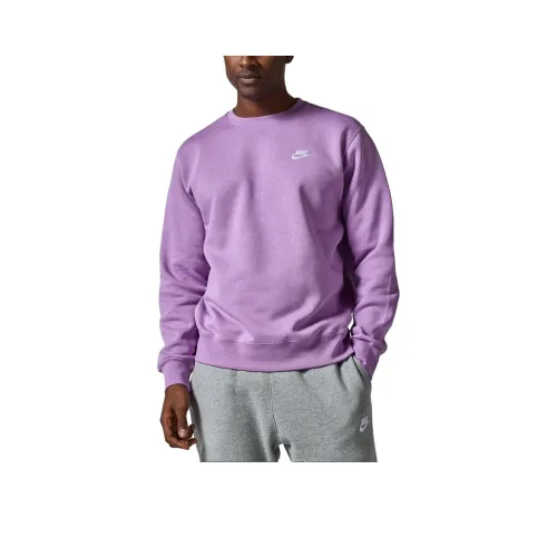 Nike Фиолетовый Мужской Свитшот