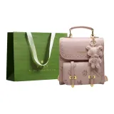 Розовый + украшение + сумка для покупок