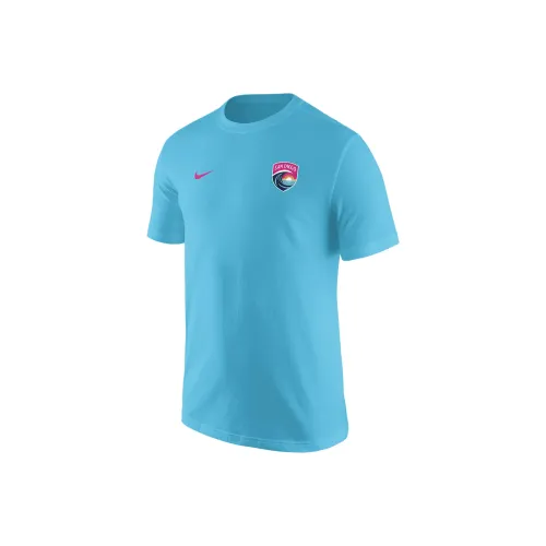 Nike Blue Men's T-Shirts Найк Синий Мужские Футболки