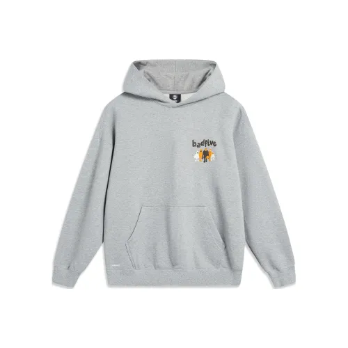 LINING Badfive Толстовка Унисекс Фотиния Серый