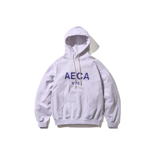 AECA WHITE Фиолетовый Мужские Свитшоты