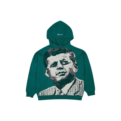 PLEASURES Зеленый Мужской Свитшот