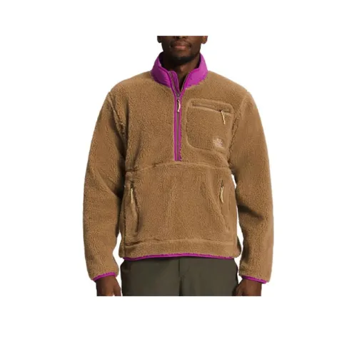 The North Face Коричневый Фиолетовый Мужские Толстовки