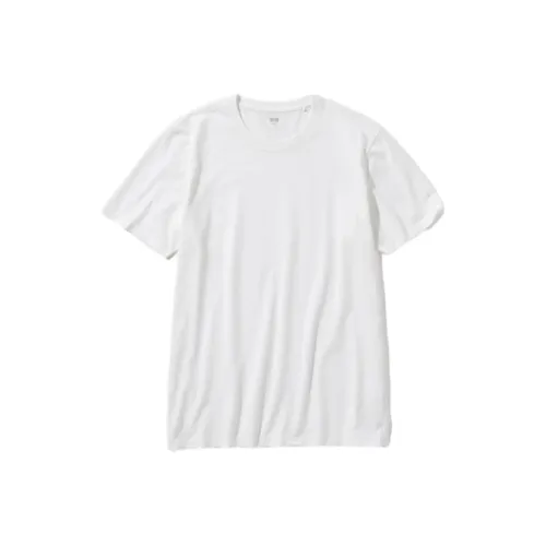 UNIQLO Белая унисекс футболка
