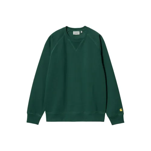 Carhartt WIP FW24 Chase Толстовка Мужская Зеленая