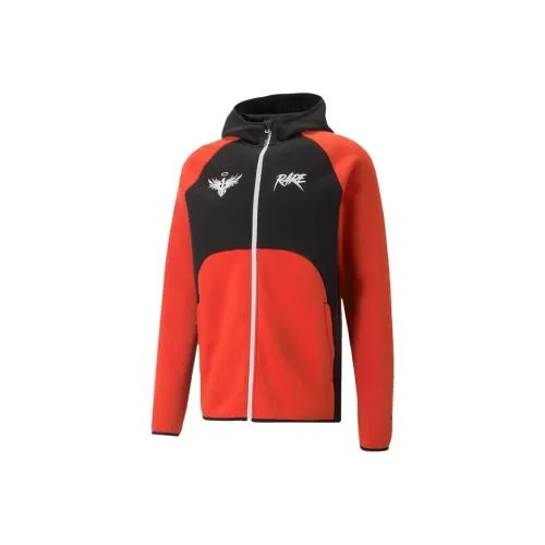 PUMA Red Men's Sweatshirts PUMA Красный Мужские Толстовки