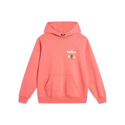 LINING Badfive Толстовка Мужская Веер Красный