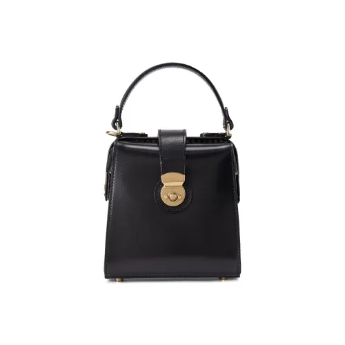 KAISER Сумка из коровьей кожи обычная женская черная коричневая закатный желтый табачный