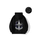 Черный (с флисовой подкладкой и утепленный)