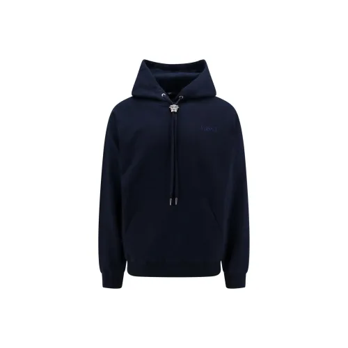 VERSACE SS24 Свитшот Мужской Морской Синий