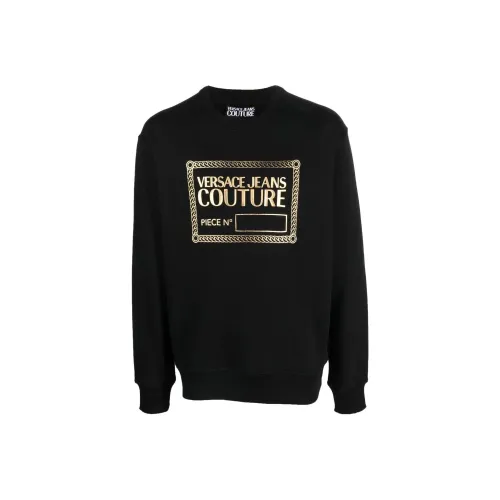 VERSACE JEANS SS23 Свитшот Мужской Черный