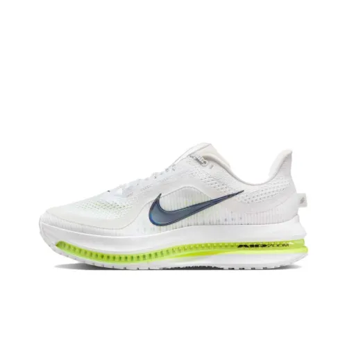 nike Pegasus Premium Slip Resistant Abrasion Resistant Низкий Топ Повседневные Беговые кроссовки Женские Белые