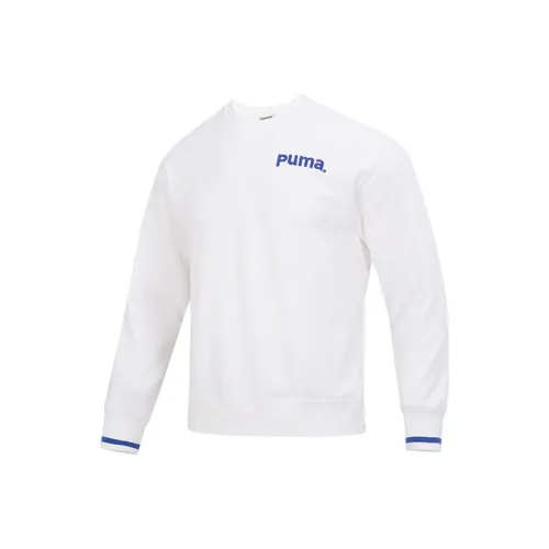 PUMA Белый Мужской Свитшот