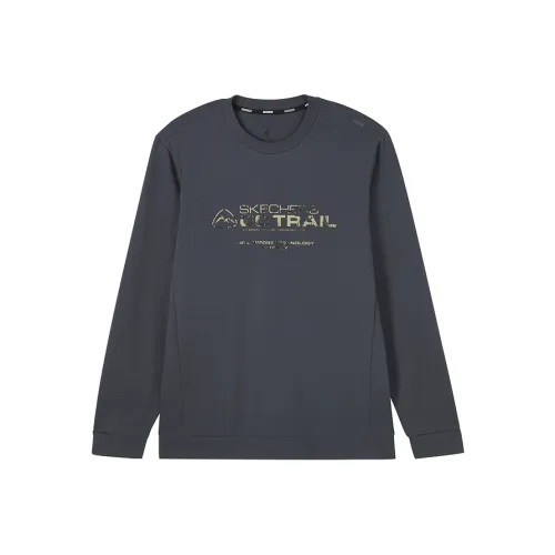 Skechers Sports Life Collection GOTRAIL T Рубашка Мужская Перископ Серый