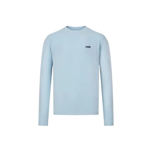 KSWISS T-Shirt Мужской Soft Matte Blue