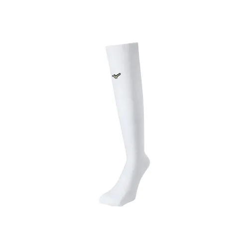 Mizuno Белый 01 Унисекс Колено Высокие Носки