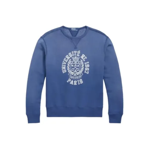 Polo Ralph Lauren Флис Graphic Толстовка Мужская Морской Синий