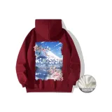 Красный флис с утеплением